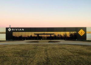 Rivian manufacturing plant in Normal, Illinois